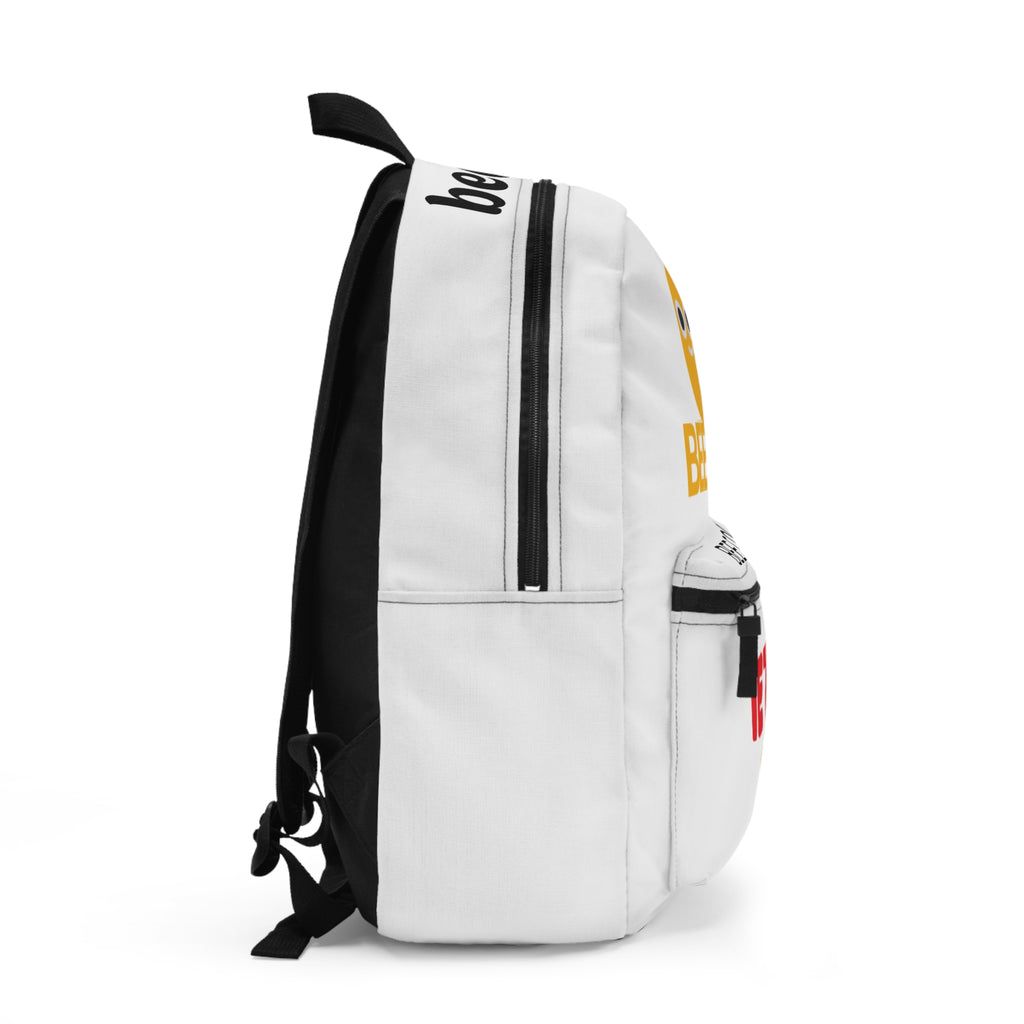 Bee Cool Backpack with Fun Bee Design, School Bag, Trendy Backpack, Kids' Backpack, Cool Gift for Students, Travel Bag